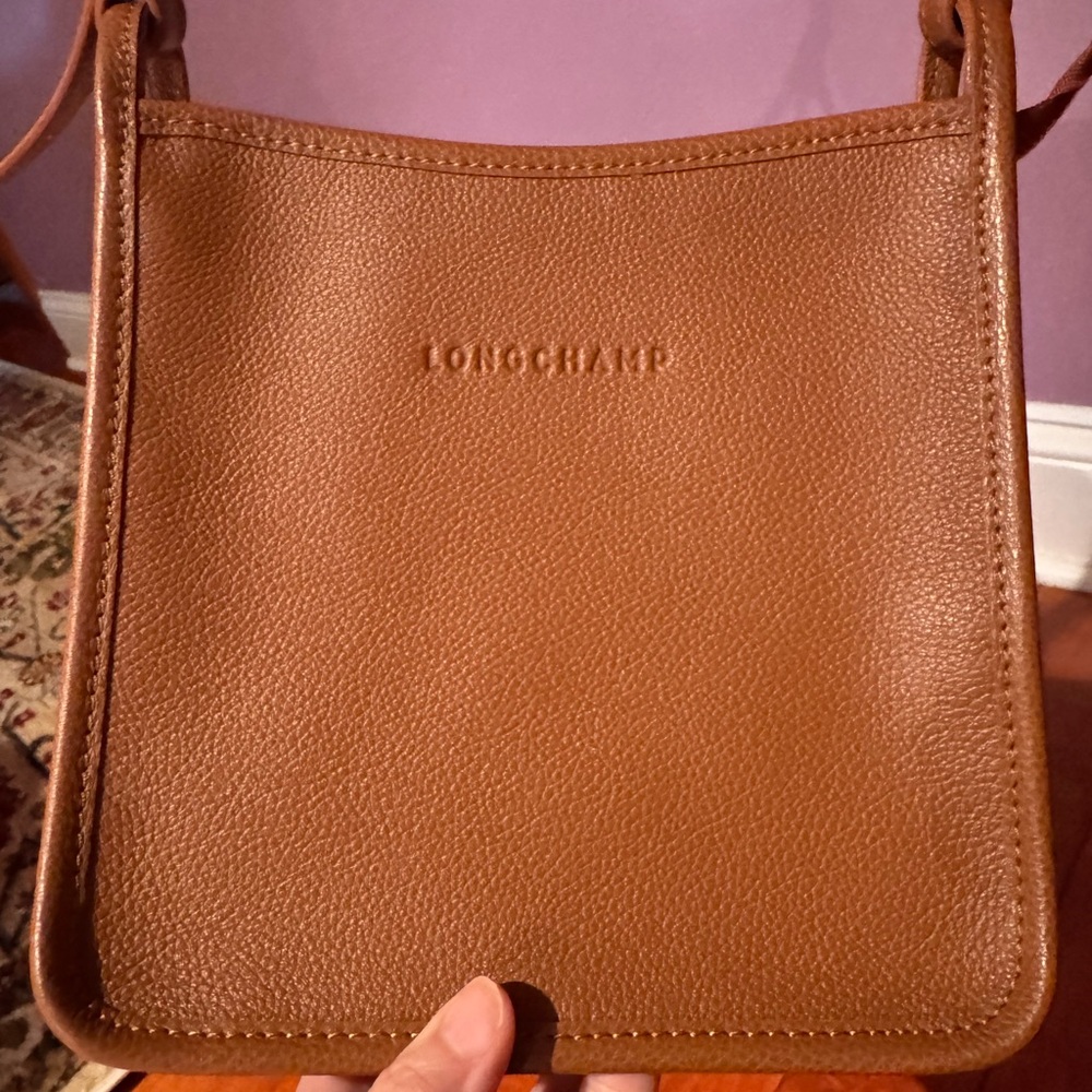 Longchamp Le Foulonne Leather small crossbody Bag